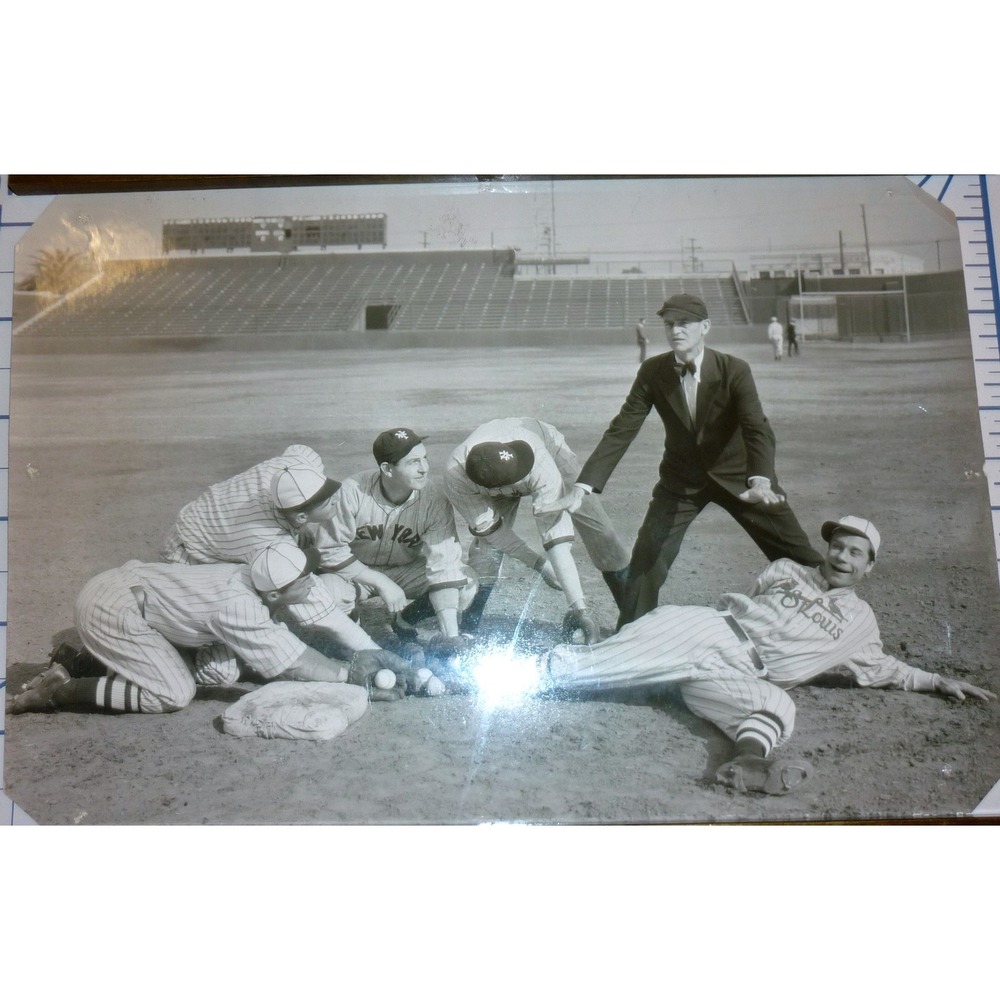 Vintage 1930s Joe E Brown Baseball Movie Still‎ Photo Original 8x10 Comedy